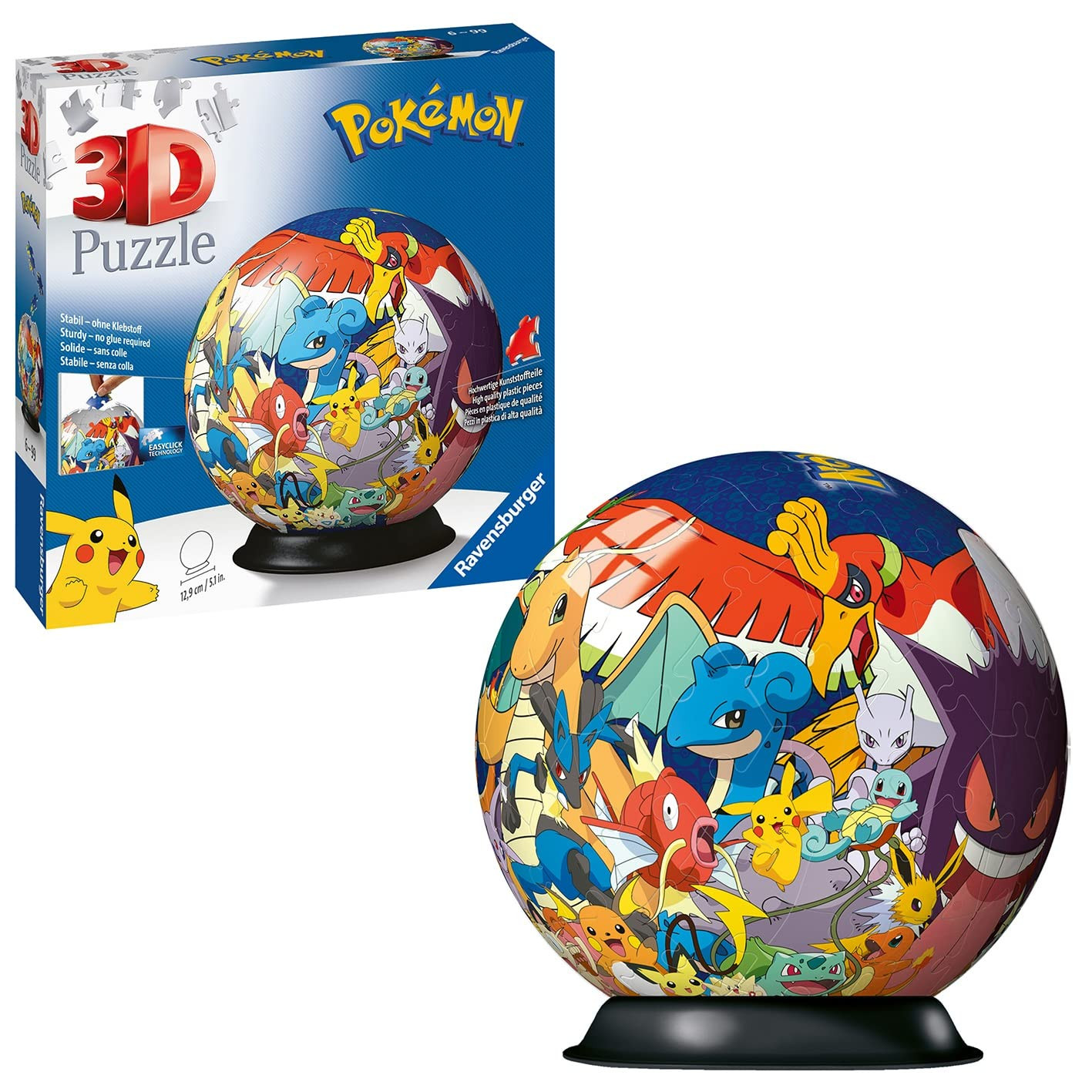Ravensburger Pokemon 3D Jigsaw Puzzle Ball for Kids Age 6 Years Up - 72 Pieces - No Glue Required... | Amazon (UK)
