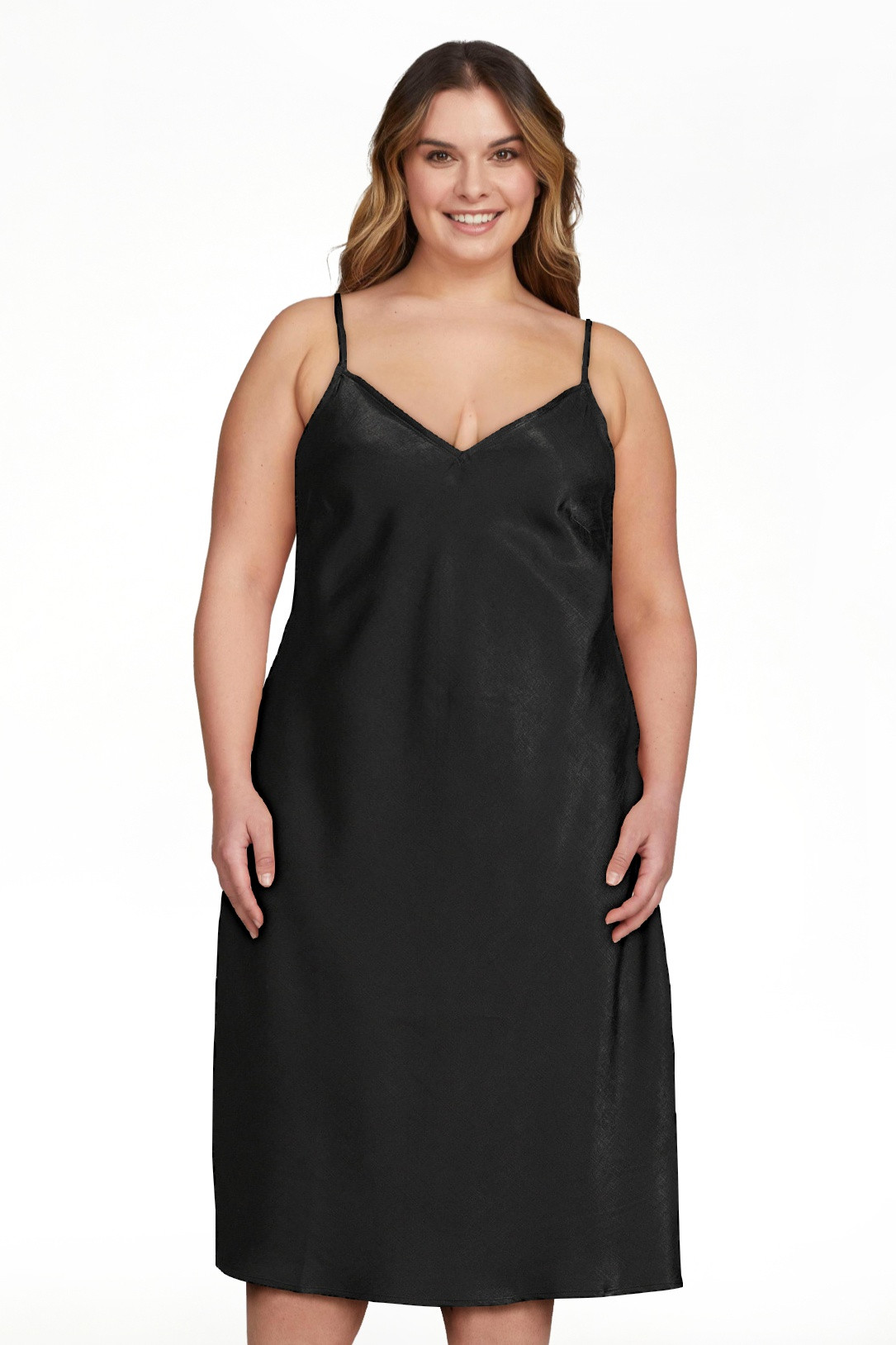 Time and Tru Women's Bias Cut Slip Dress | Walmart (US)