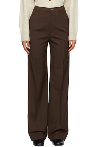 Brown Vys Trousers | SSENSE