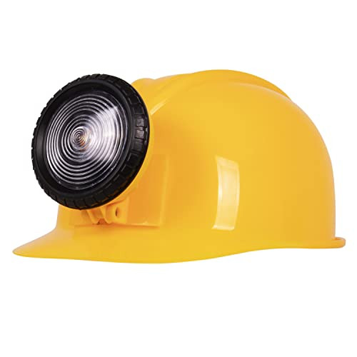 Kangaroo Adult or Kids Adjustable Construction Miner Hard Hat with Light | Amazon (US)