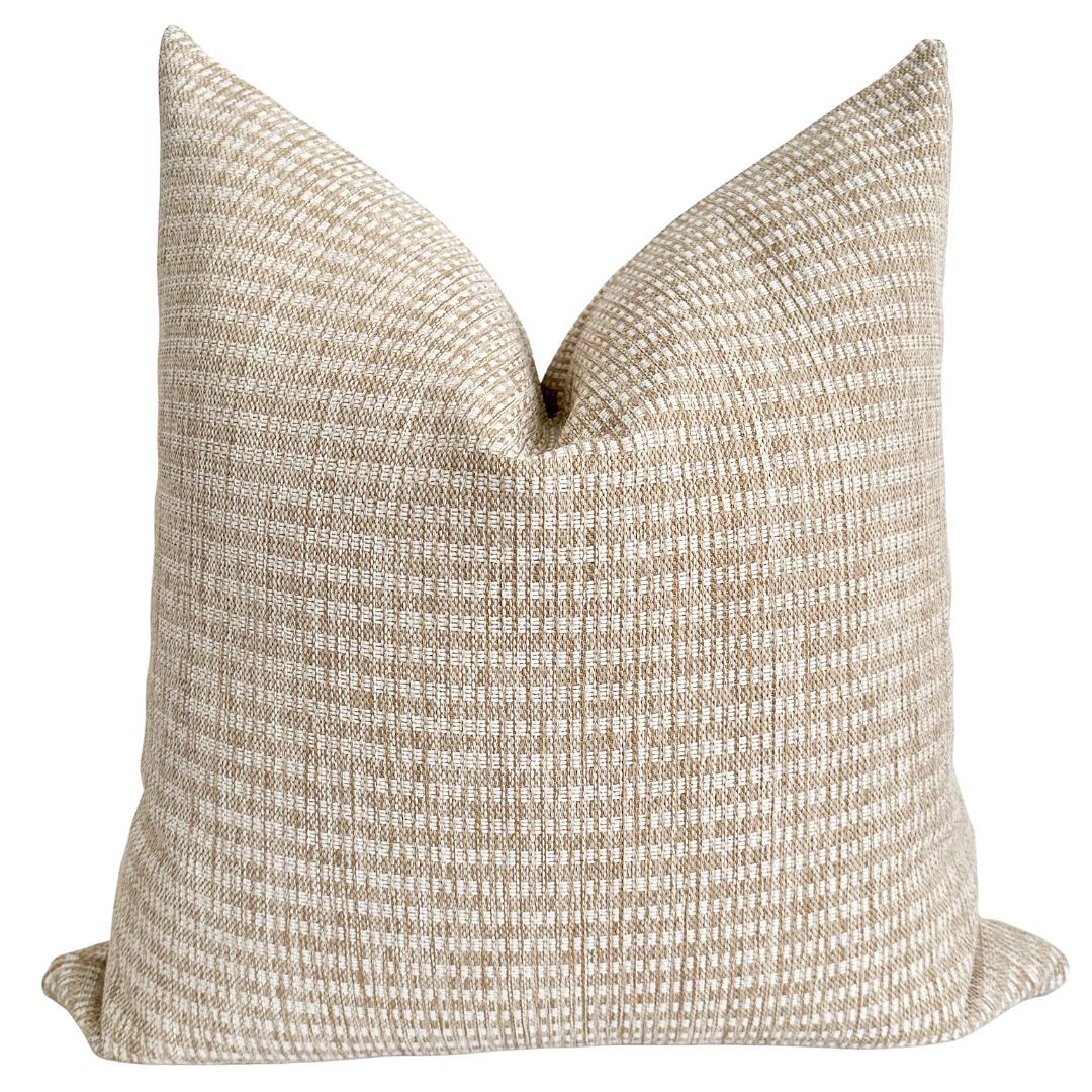 Soft Champagne Pillow Cover | Hackner Home (US)