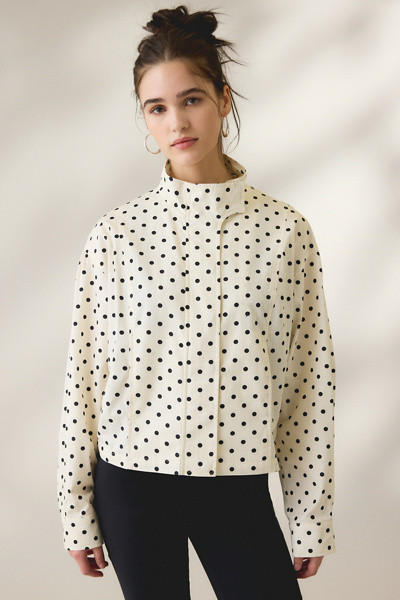 UO Allison Polka Dot Jacket | Urban Outfitters (US and RoW)