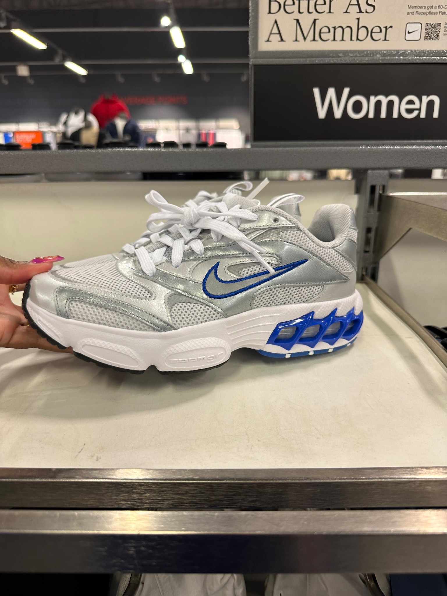 I spotted these blue and silver babies at the Nike outlet ( no longer online at the Nike store website) but no worries, I linked the other colors as alternatives 🫶🏾✨

#LTKStyleTip #LTKShoeCrush