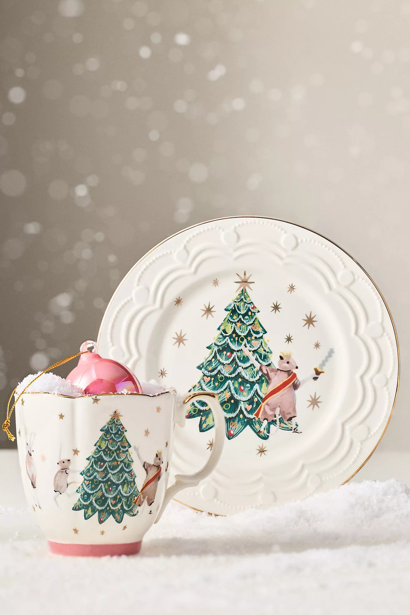 New York City Ballet Stoneware Dessert Plate | Anthropologie (US)