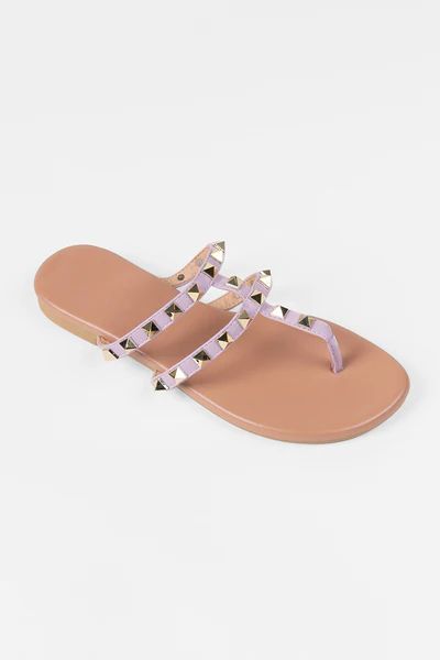 Amaretto Flat Open Toe Sandals | Cupshe