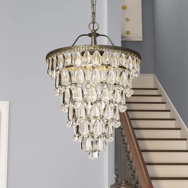 Totnes 4-Light Crystal Chandelier | Wayfair North America