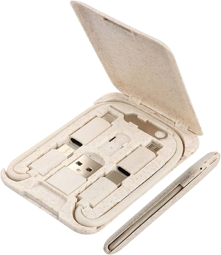 PazleGee Multi Functional USB Adapter Kit Travel Gadgets Charge Card with Type-C/Type-A/Micro-USB... | Amazon (US)