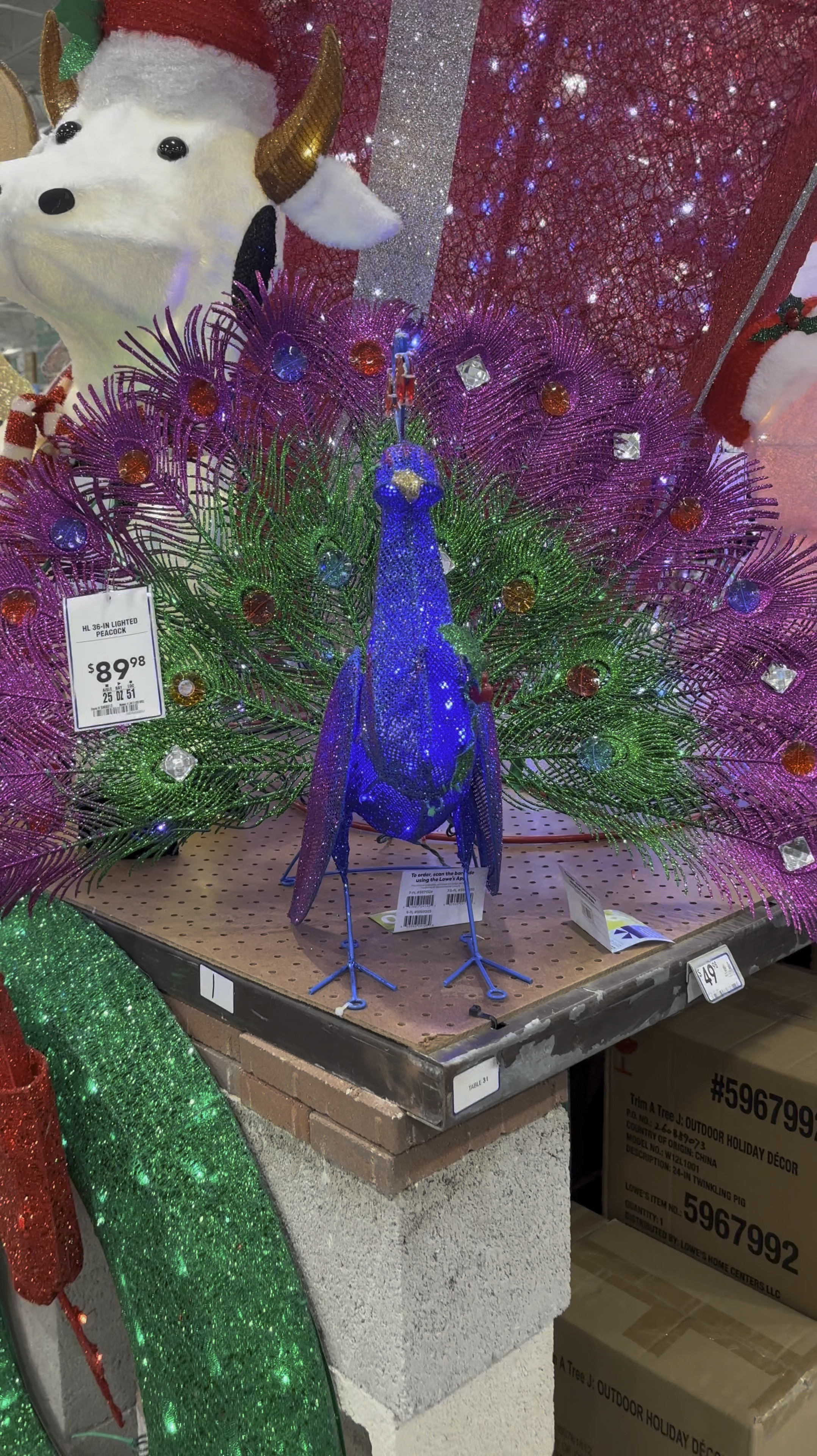 Lowe’s LED Christmas Decor! 
#holidaydecor #christmasdecor 

#LTKHoliday #LTKSeasonal #LTKVideo