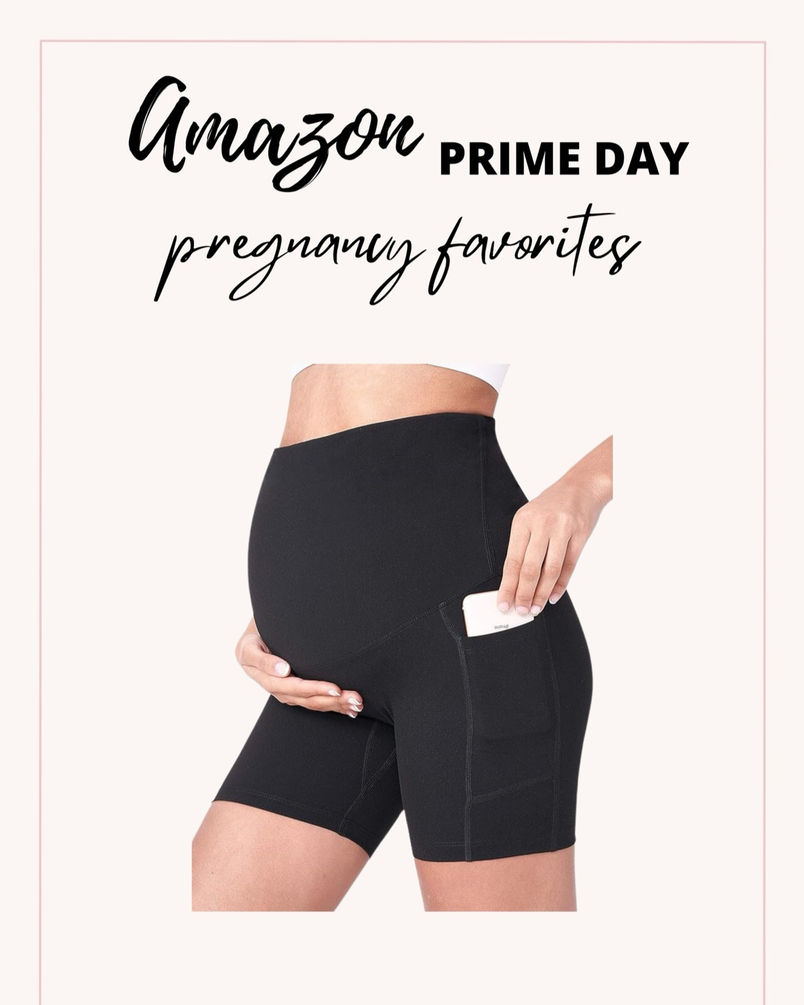 My absolute favorite maternity biker shorts on sale! I have a few pairs and i literally live in them. 

#LTKSummerSales #LTKBump #LTKSaleAlert