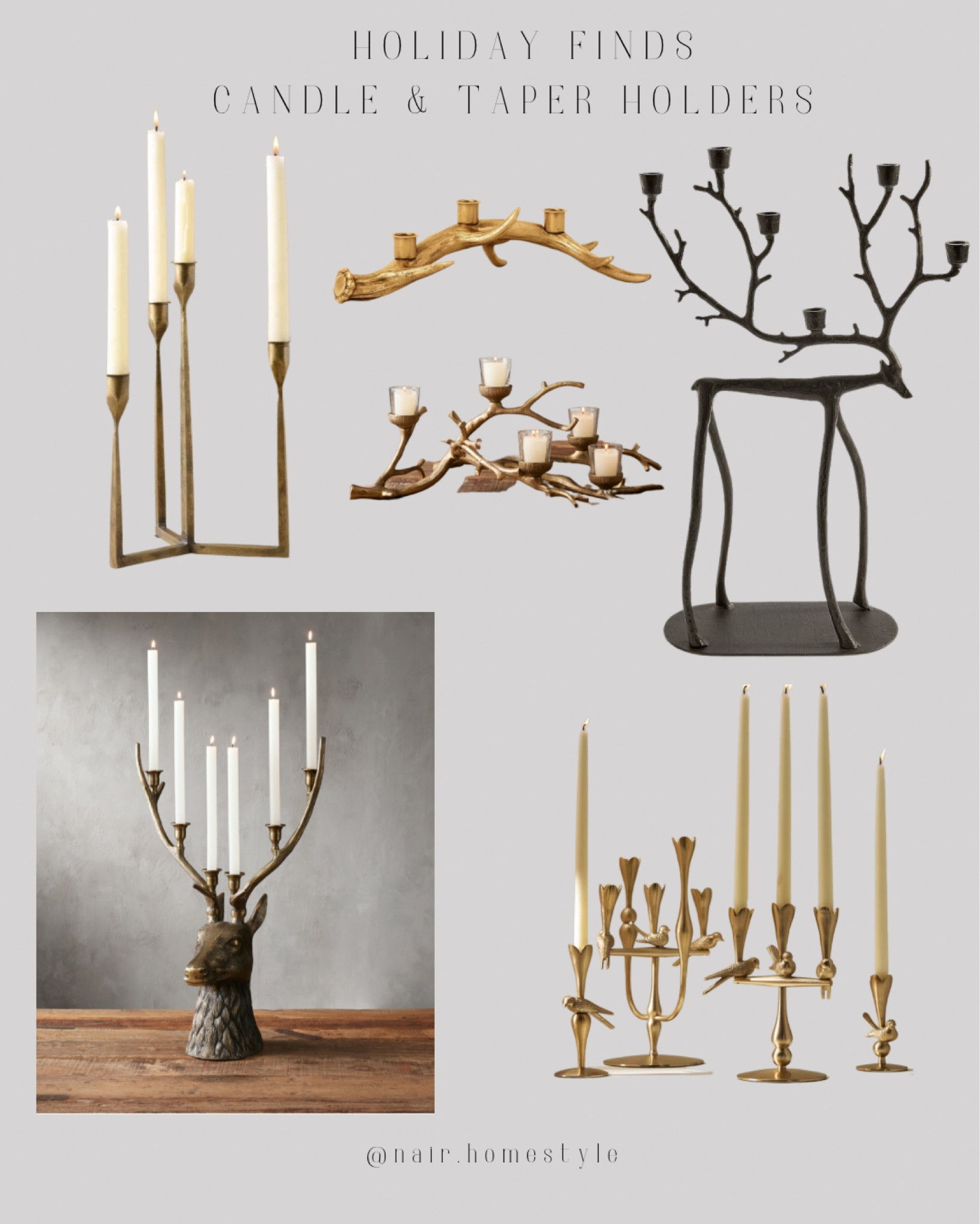 Holiday finds! These beautiful candle & taper holders are my top picks for this season 🤍

Holidays, holiday decor, seasonal decor, Christmas, Christmas decor, Xmas, Xmas decor, home decor, candles, tapers, candle holders, taper holders