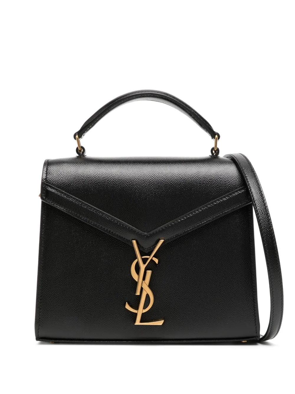 Saint Laurent Cassandra Leather Shoulder Bag - Farfetch | Farfetch Global
