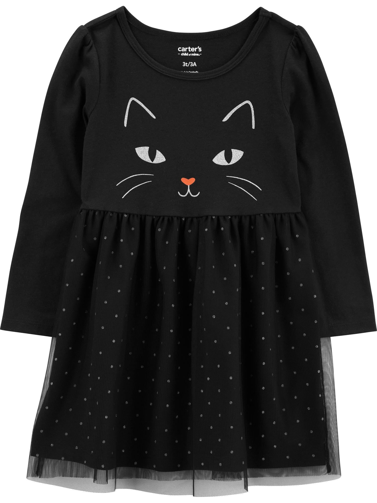 Carter's Child of Mine Toddler Girl Halloween Dress, Sizes 12M-5T | Walmart (US)