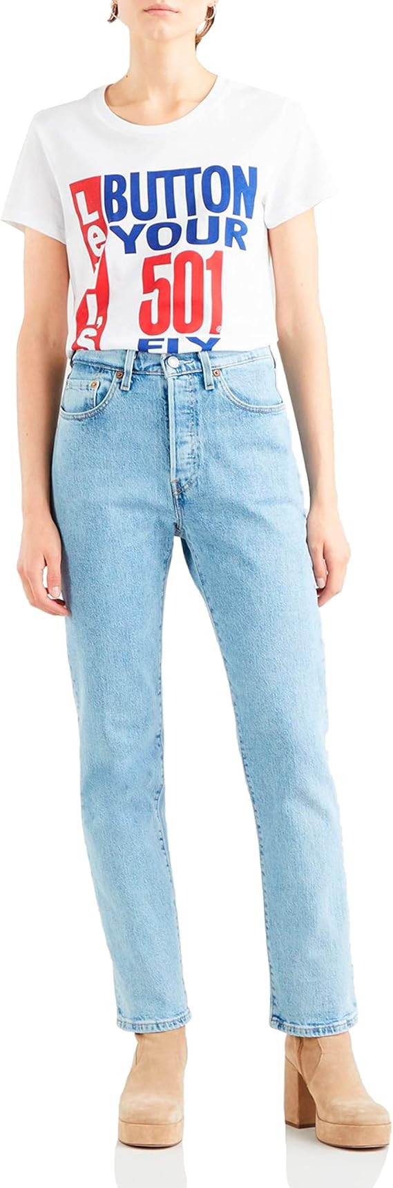 Levi's 501® Crop Women's Jeans | Amazon (UK)