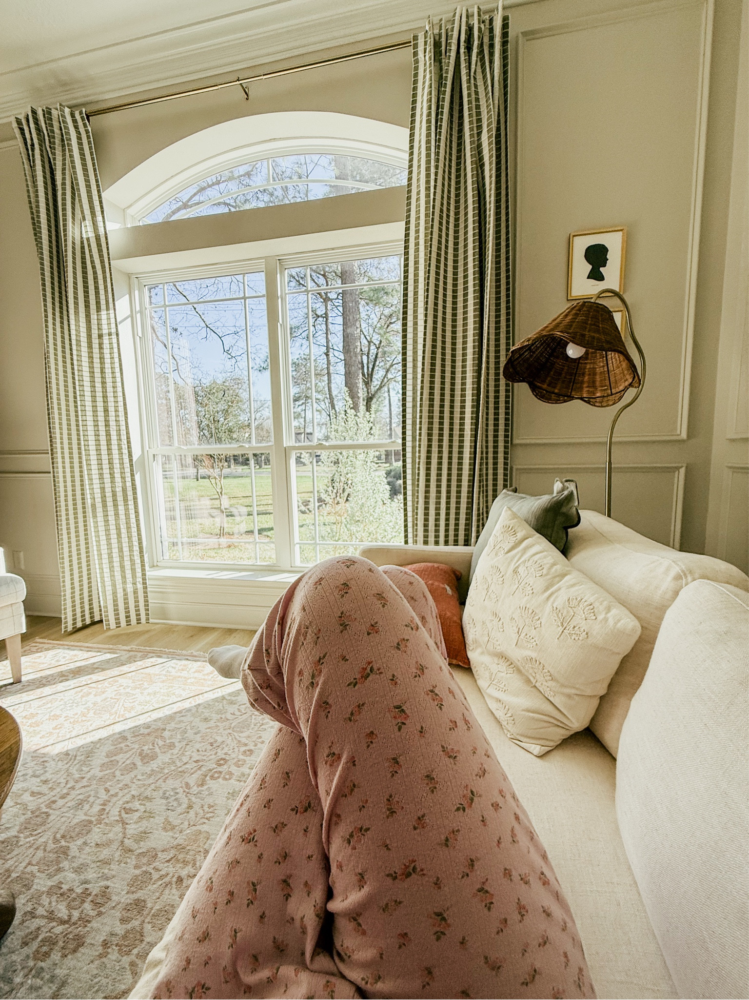 Cozy living room! This cutie lamp is in stock and on sale! 

THEBLOOMINGNEST living room cozy sofa lamp magnolia art curtains pajamas 

#LTKSaleAlert #LTKStyleTip #LTKHome