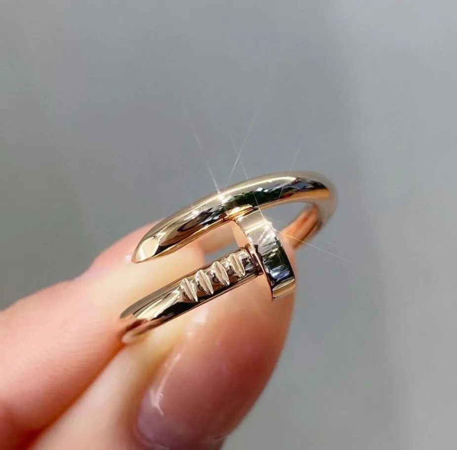 Love rings for women diamond ring designer ring finger nail jewelry fashion classic titanium stee... | DHGate