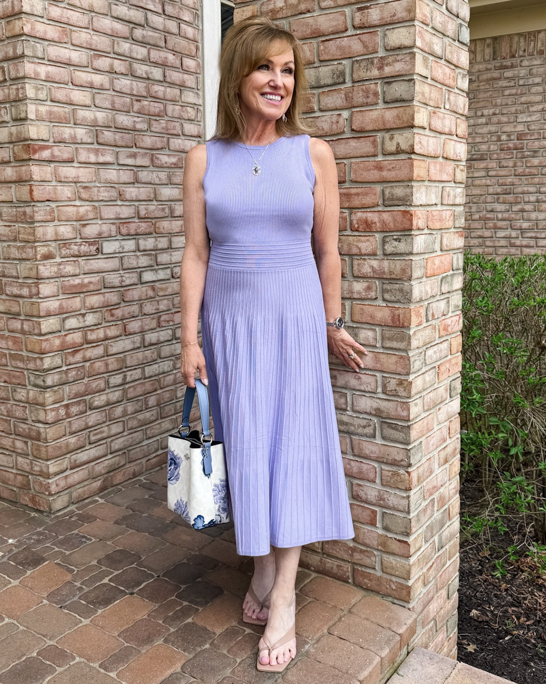Because sometimes you just want the look to feel “pretty and feminine”. 

Lilac is my favorite color so I was immediately drawn to this dress. It will be perfect for a Mother’s Day brunch! I’ve had my bag for years, but I am linking several similar looks.

#LTKOver40 #LTKMothersDay #LTKSeasonal