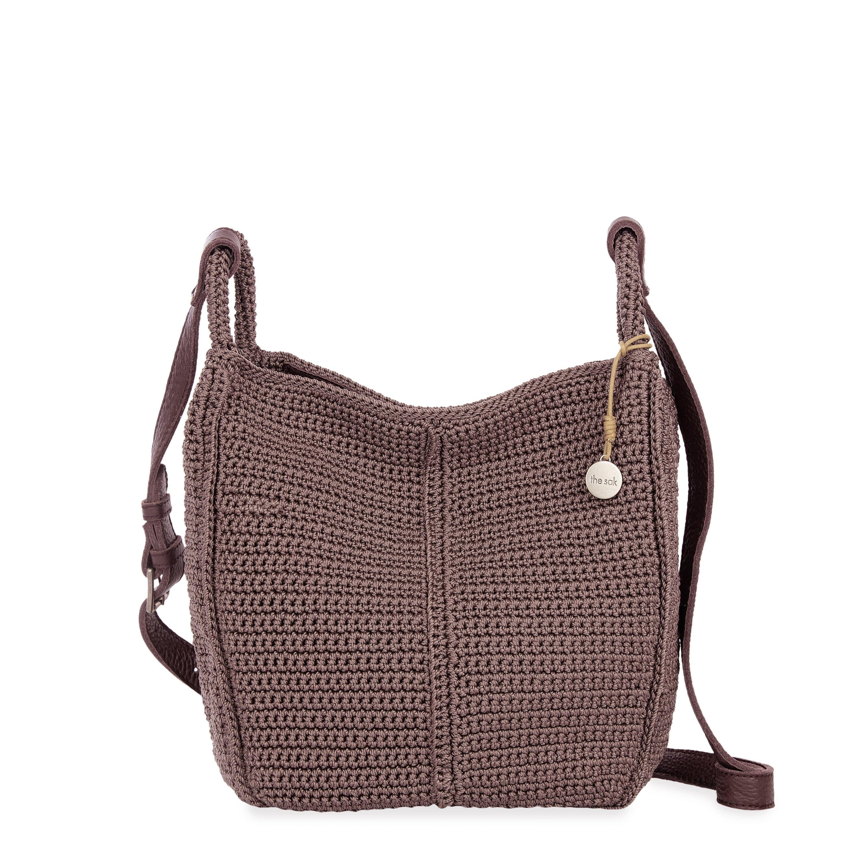 Los Feliz Crossbody | Handmade Crochet & Leather Crossbody Bags | The Sak