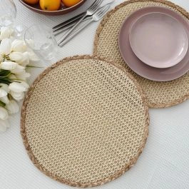 White Round Placement by Maxwell & Williams | Linen Chest