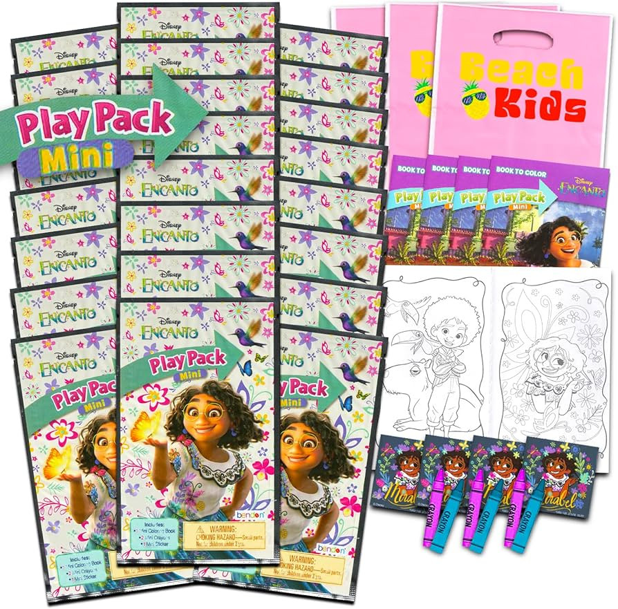 Classic Disney Encanto Mini Party Favors Set for Kids - Bundle with 24 Mini Encanto Grab n Go Pla... | Amazon (US)