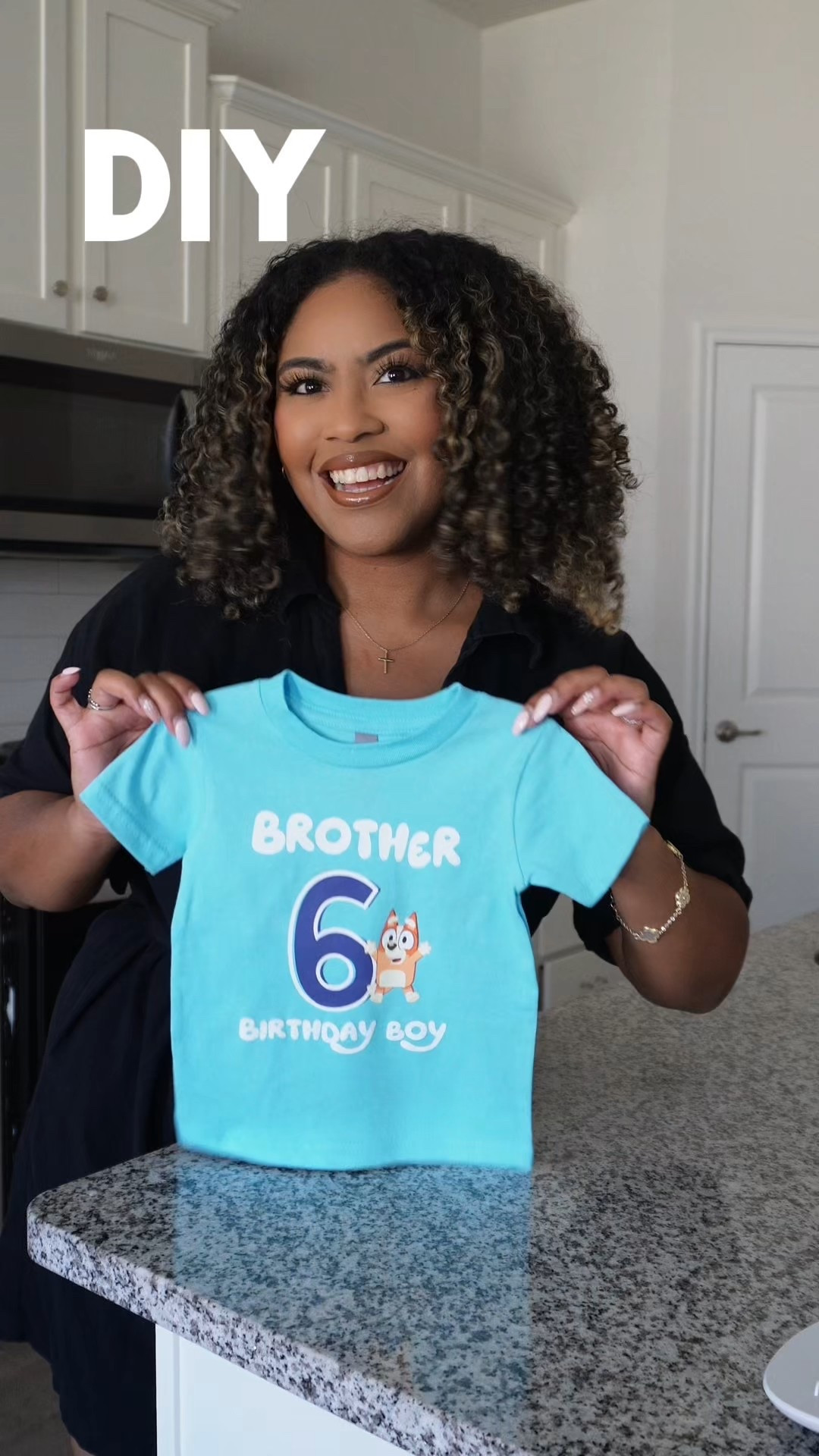 DIY Birthday Shirts! 🩵 If you’re feeling crafty, here are the products I used to make these custom family shirts for my son’s 6th birthday.

#LTKFamily