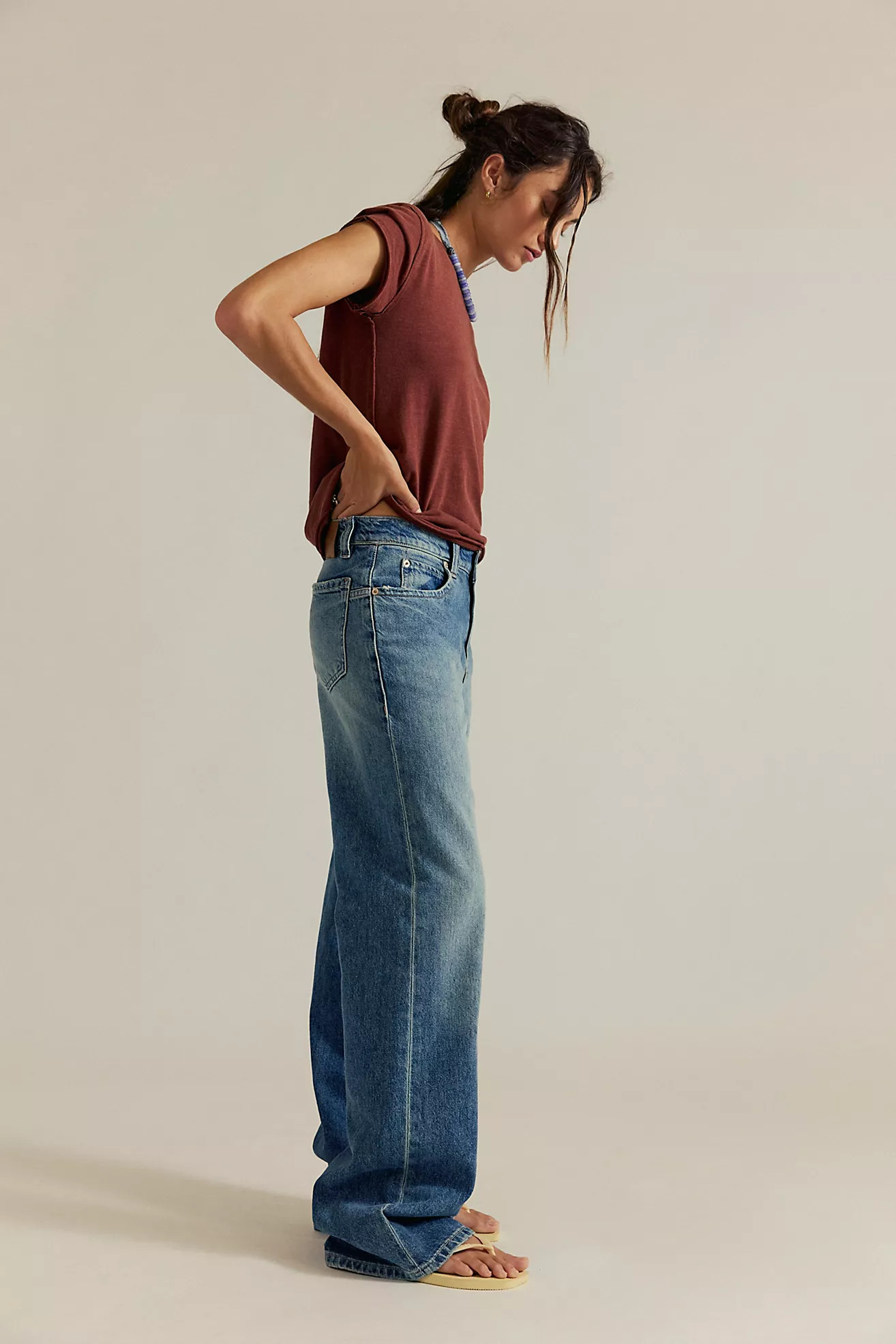 We The Free Tinsley Baggy High-Rise Jeans | Free People (Global - UK&FR Excluded)