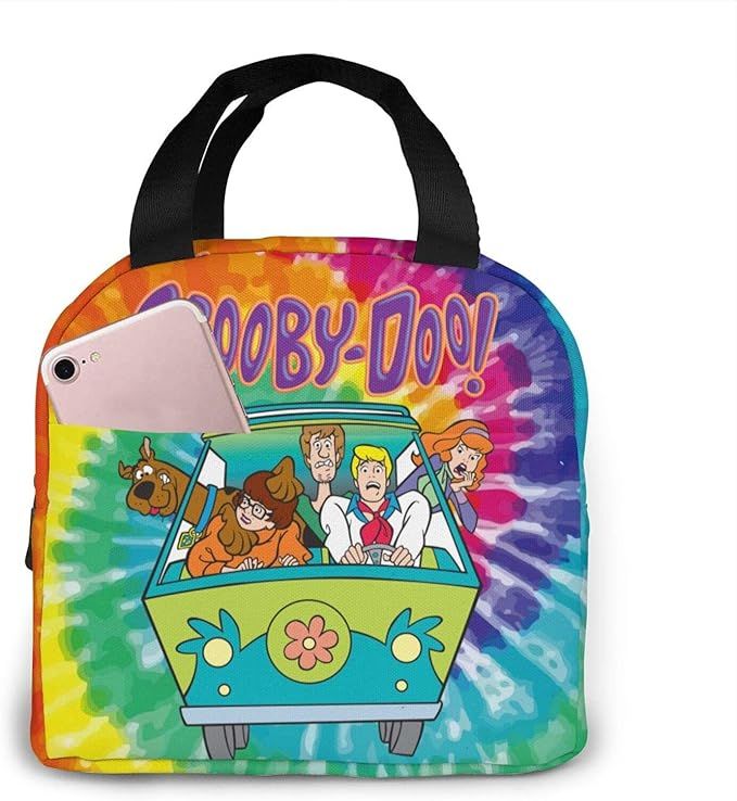 Scooby-Doo Lunch Bag Portable Reusable Insulated Thermal Lunch Tote Bag For Adults | Amazon (US)