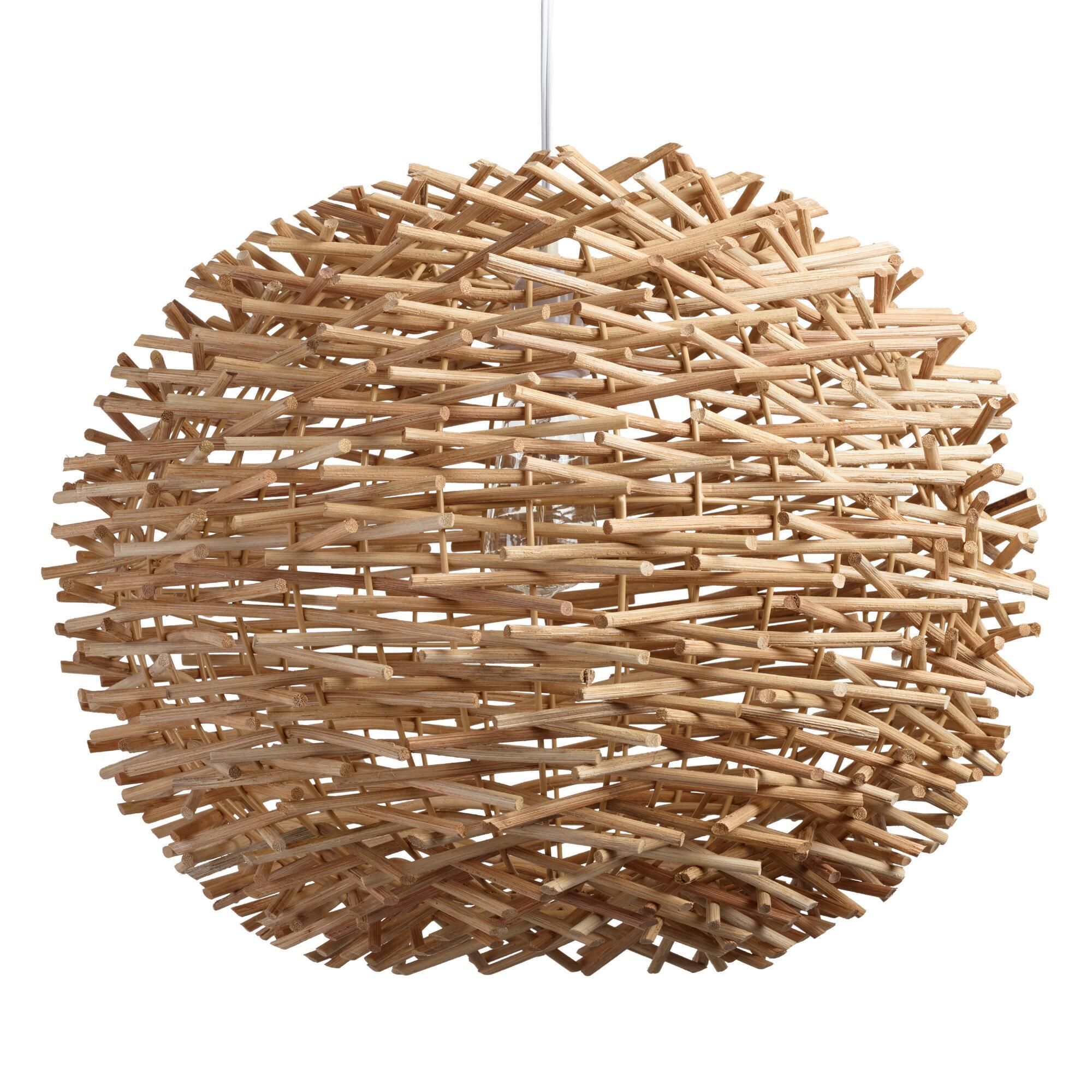 Wicker Nest Pendant Lamp by World Market | World Market