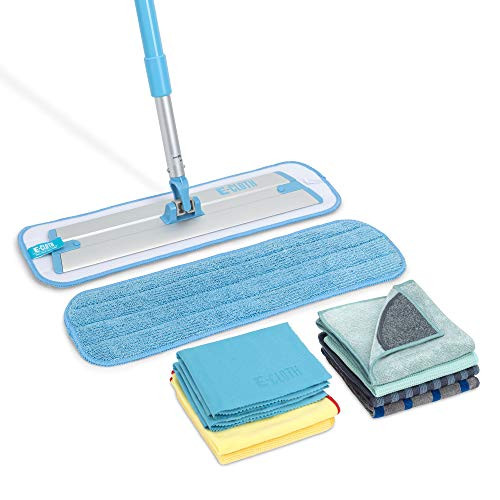 E-Cloth 10-pc Home Cleaning Combo Set, Microfiber Cleaning Supplies includes Reusable Microfiber Cleaning Cloth and Mop for Floor Cleaning, Washable and Reusable, 100 Wash Promise | Amazon (US)