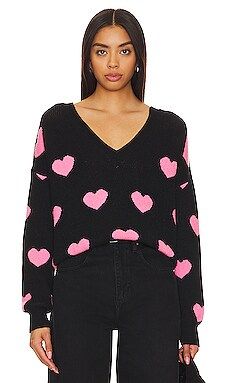 BEACH RIOT Joey Sweater in Amour Heart from Revolve.com | Revolve Clothing (Global)