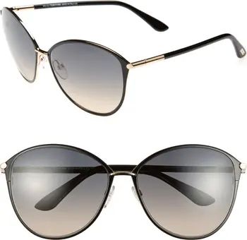 Penelope 59mm Gradient Cat Eye Sunglasses | Nordstrom