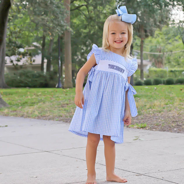 Light Blue Gingham Avery Dress | Classic Whimsy