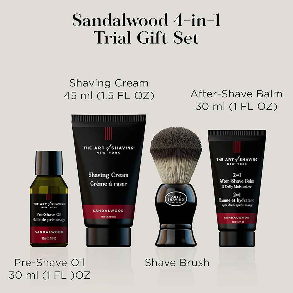 The Art of Shaving Gifted Groomer Kit - Pre-Shave Oil, Shaving Cream, Shaving Brush & After-Shave Balm | Amazon (US)