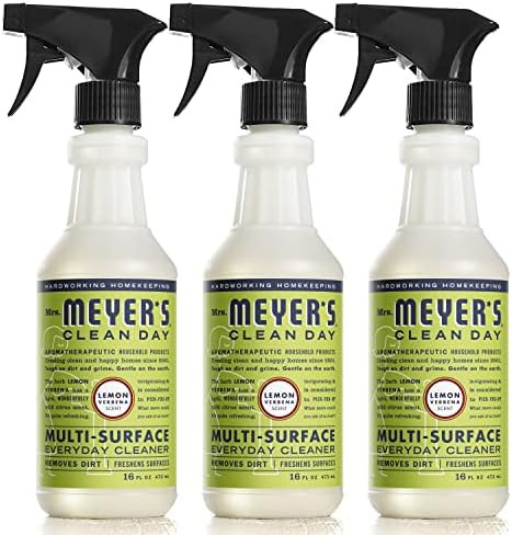 Mrs. Meyer's All-Purpose Cleaner Spray, Lemon Verbena, 16 fl. oz - Pack of 3 | Amazon (US)
