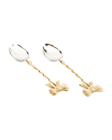 Set Of 2 Bow Salad Servers | Kitchen & Dining Room | Marshalls | Marshalls