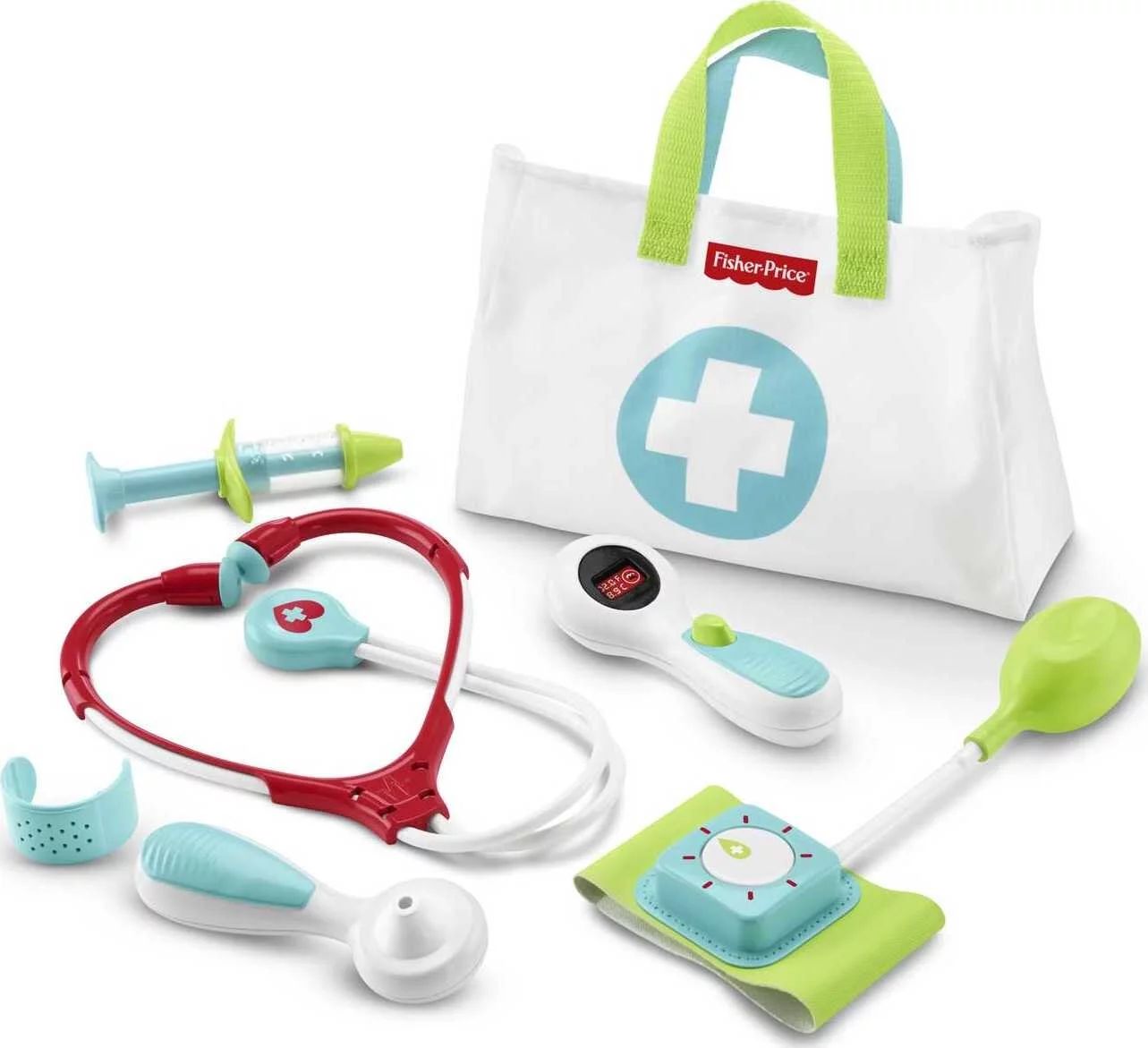 Fisher-Price Medical Kit, Doctor Pretend Playset, 7-Pieces - Walmart.com | Walmart (US)