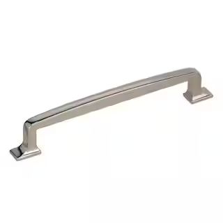 Amerock Westerly 6-5/16 in (160 mm) Center-to-Center Polished Nickel Drawer Pull BP53722PN | The Home Depot