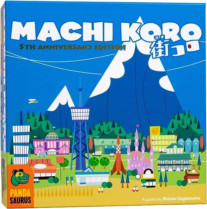 Pandasaurus Games Machi Koro Board Game | Japanese City Building Strategy Game | Fast-Paced Dice ... | Amazon (US)
