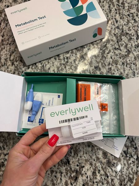 Everlywell blood test kits come to your home and lab results sent to you phone. 🩸

#LTKfit #LTKunder100