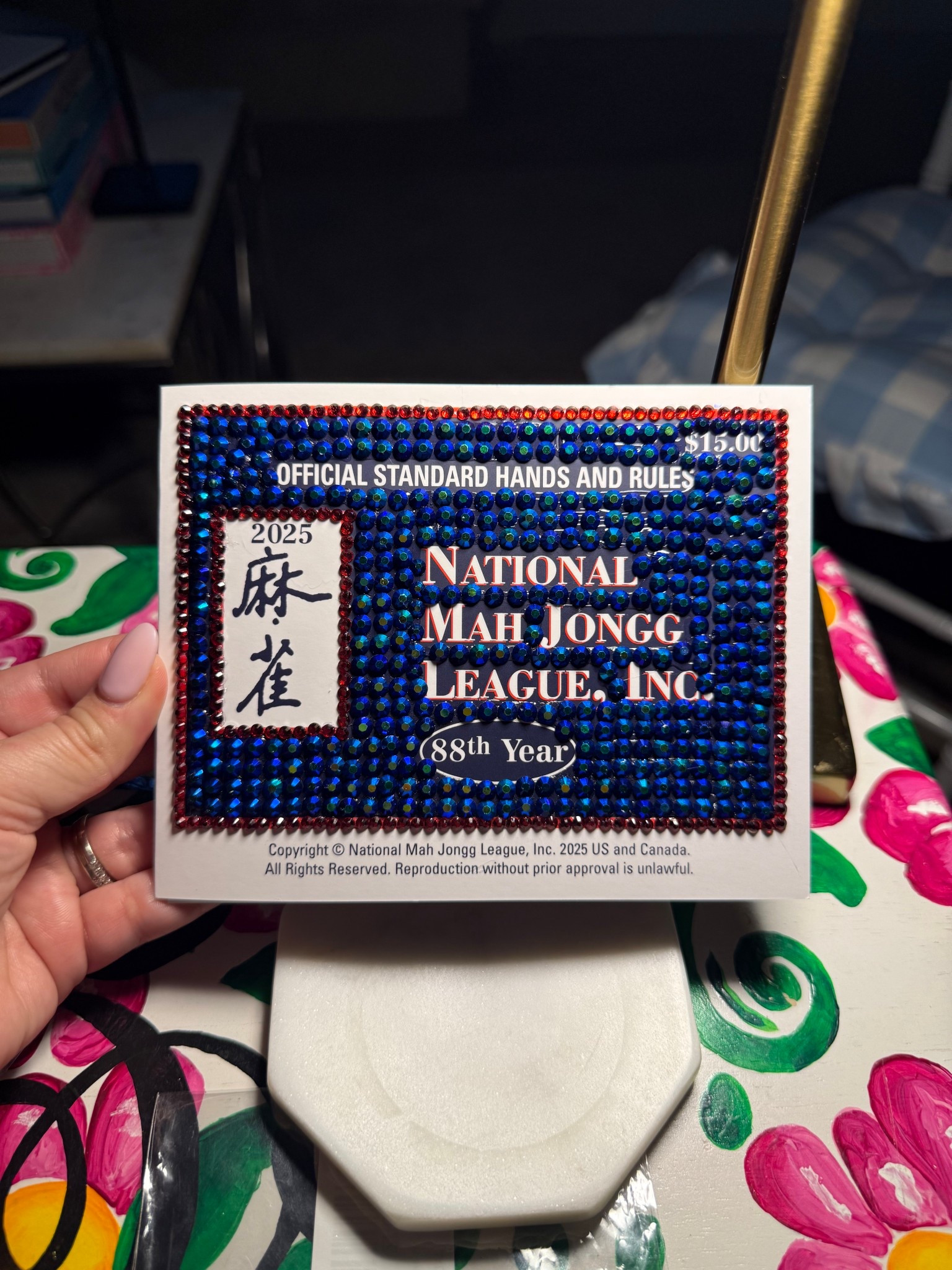 Watch to learn how to add a little sparkle to your NMJL card! Comment SHOP to get everything you need to bedazzle your NMJL card! Everything you need is linked and under $20!

#Stylinbrunette #troopmahjong #troopmahjongsociety #mahjong #mahjongg #mahjongtexas #mahj #mahjonginstructor #mahjonginstruiuctortexas #mahjonginstructorsanantonio #sanantoniotx #satx #mahjongtiles #mahjongparty #mahjongclass #ohmymahjong #mahjonggame #mahjonglover #americanmahjong #mahjonglife #mahjonglovers #mahjongnight #mahjongaddict #mahjongstyle #mahjongparty #mahjongcommunity #mahjongevents #sanantoniomahjong 

#LTKParties #LTKFindsUnder50 #LTKSummerEdit