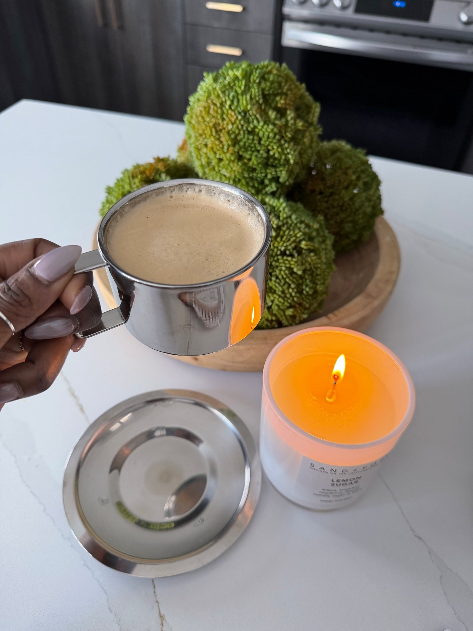 Chrome mug and saucer

#LTKhome