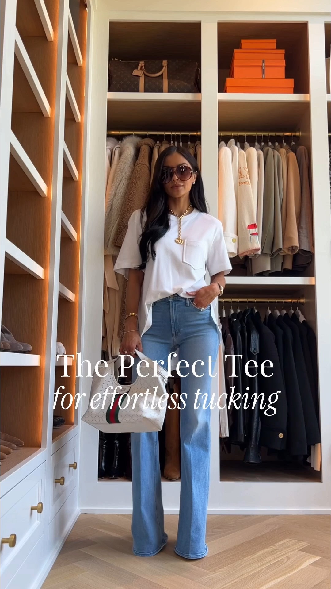 The perfect white tee that looks effortless half tucked. 
This Zara tee is only $25 and so soft!

#LTKOver40 #LTKmomlife #LTKootd