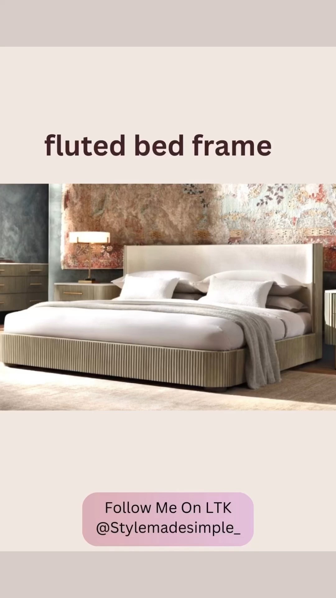 Bedroom Refresh , Bedroom Refresh Arhaus Modern bed frames, white modern bed frame, gray fluted bed frame, black rod iron bed frame , arhaus home decor, bed frame for bedroom, bed frame for condo , bed frame for apartment, guest bedroom home inspiration, master bedroom bedroom refresh  inspo , master bedroom bed frame ,bedroom refresh guest room bed frame 

#LTKmomlife #LTKSaleAlert #LTKHome