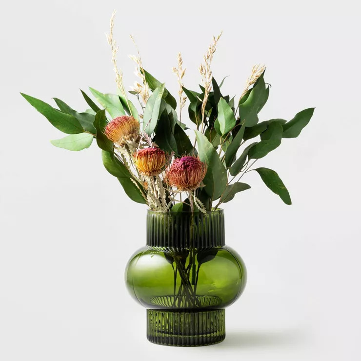 5"x20" Preserved Plant Bouquet Arrangement Green - Threshold™ | Target