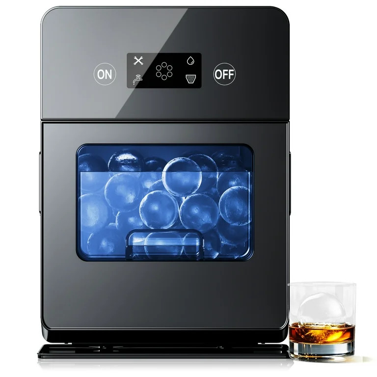Simzlife Sphere Ice Maker,10 pcs/Hour, 150 pcs/Day,Clear Ice Ball Maker with Enhanced Insulation,... | Walmart (US)