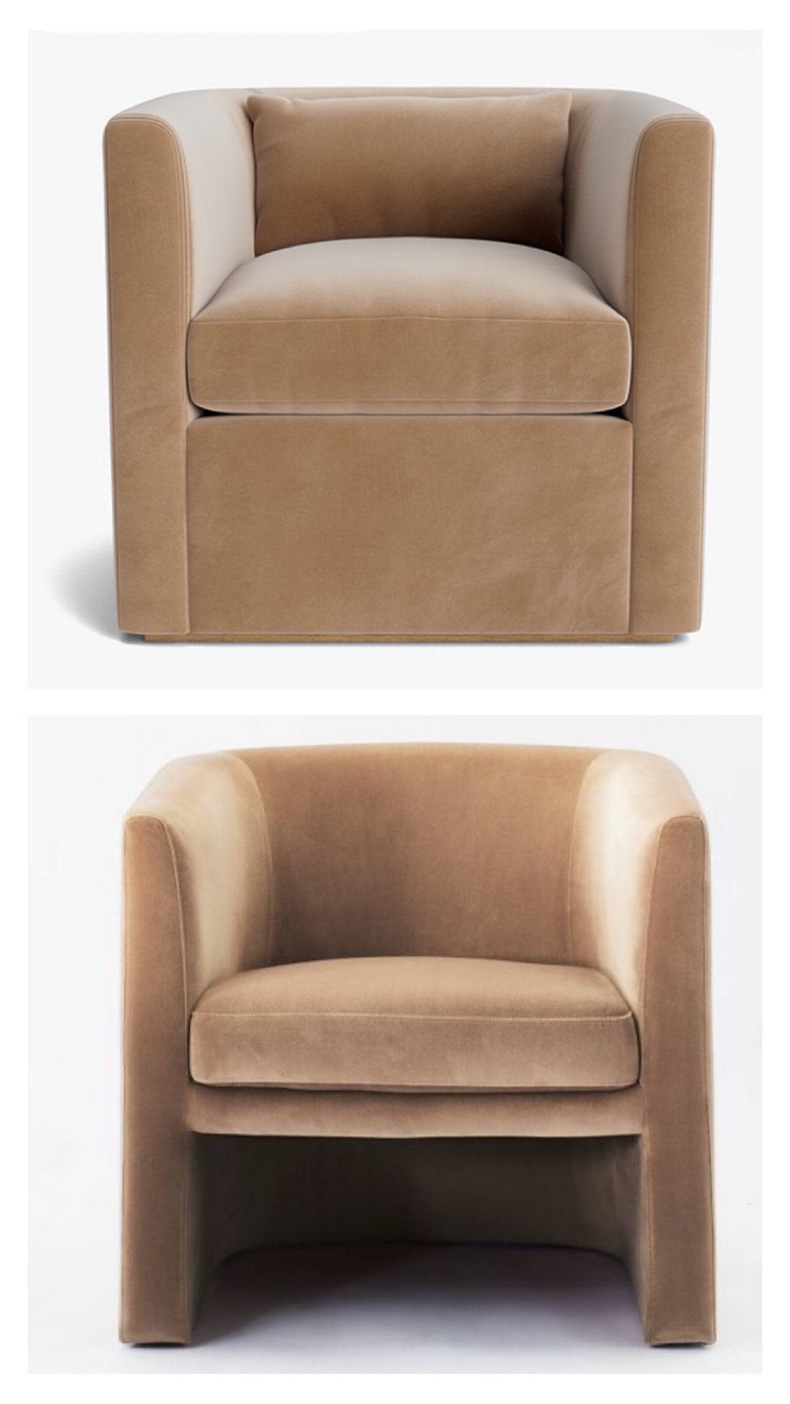 Shop these transitional style studio McGee lounge chairs at 2 different price points! High end studio McGee vs Targets Threshold with Studio McGee! Get the look for less!! 

#LTKstyletip #LTKhome