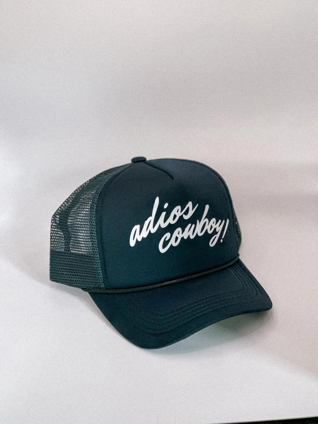 Adios Cowboy Trucker Hat Trendy Foam Hat Unisex Cowboy Hat Funny Custom Trucker Hat Western Cowbo... | Etsy (US)