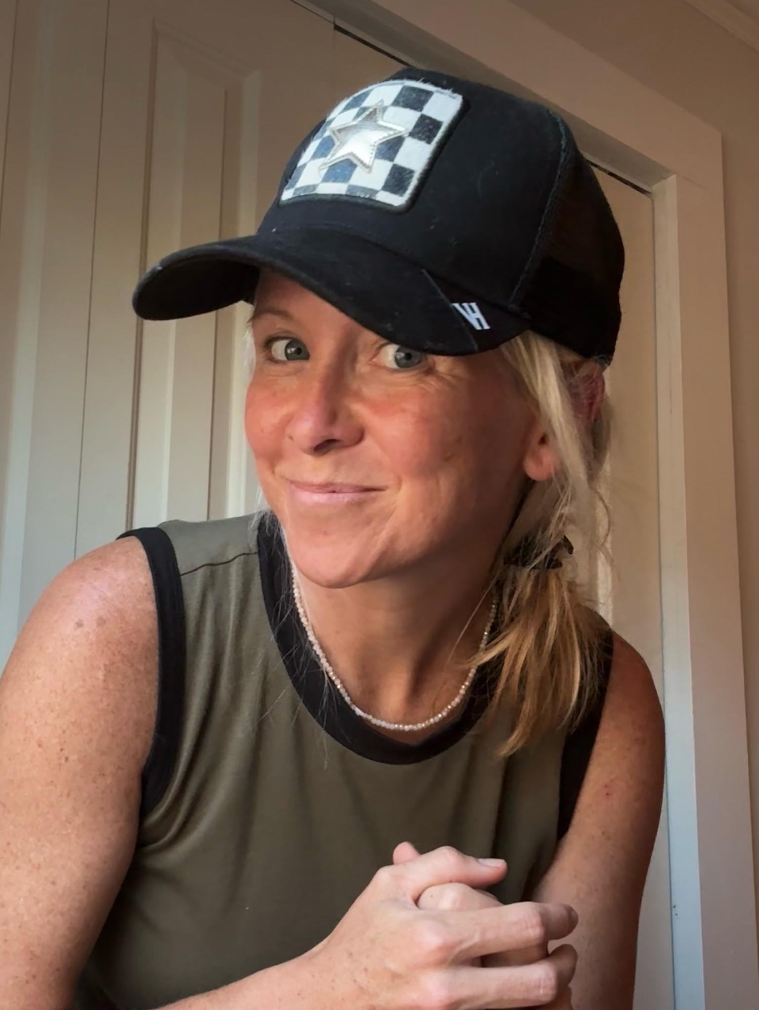 I live in this trucker hat. It comes in a dozen of other colors and combos. This one is currently sold out, but comes in white!

#amazon #amazonhat #truckerhat #vintagehavana #vh #amazonfashion #blackhat #meshhat #checkeredhat #blackhat #baseballhat #blackbaseballcap 

#LTKFitness #LTKFindsUnder50 #LTKStyleTip