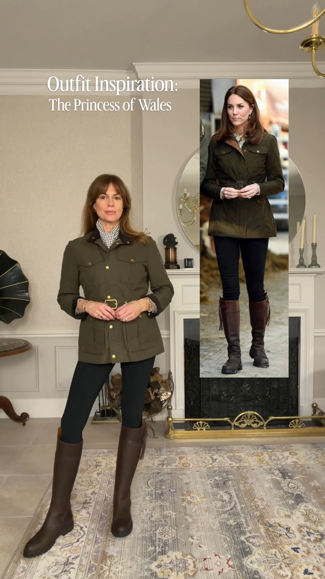 Outfit Inspiration: The Princess of Wales
Wax jacket size 12UK
Check neck tie shirt size 12
Waterproof boots 
Contour trousers size 10

#LTKstyletip #LTKuk #LTKspring