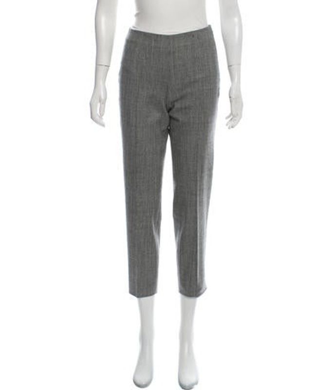 Piazza Sempione Virgin Wool Houndstooth Pants w/ Tags Black Piazza Sempione Virgin Wool Houndstooth Pants w/ Tags | The RealReal