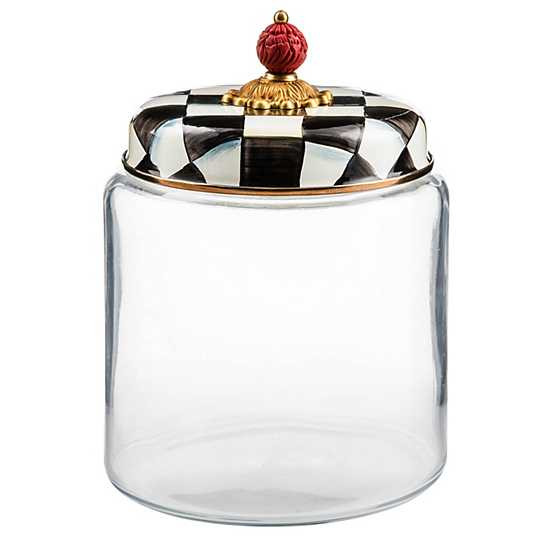 Courtly Check Large Kitchen Canister | MacKenzie-Childs